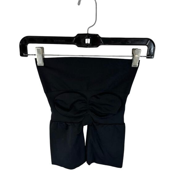 Assets By Spanx Mid Thigh Shaper Shorts Black Size Small - Picture 2 of 12